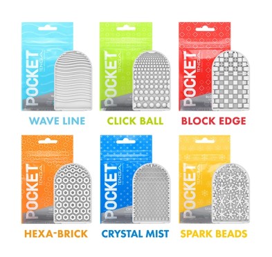 Masturbator - Tenga Pocket Stroker Spark Beads